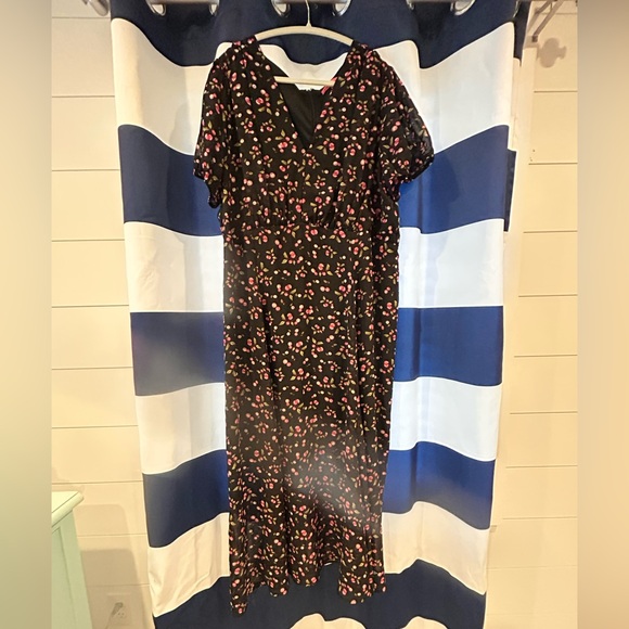 Betsey Johnson Black Floral Maxi Dress - Picture 12 of 12